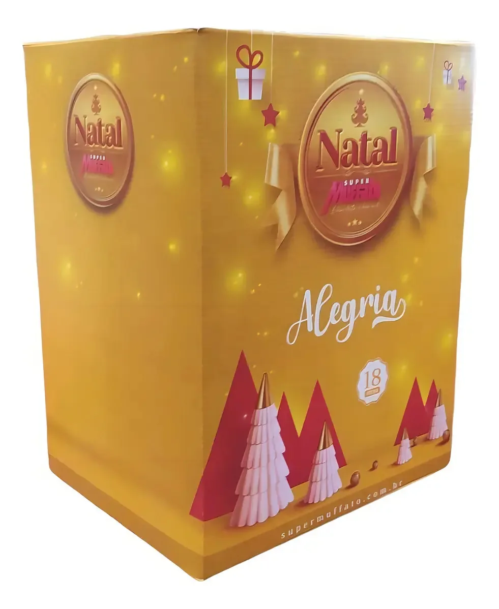 Cesta De Natal Alegria 18 Itens