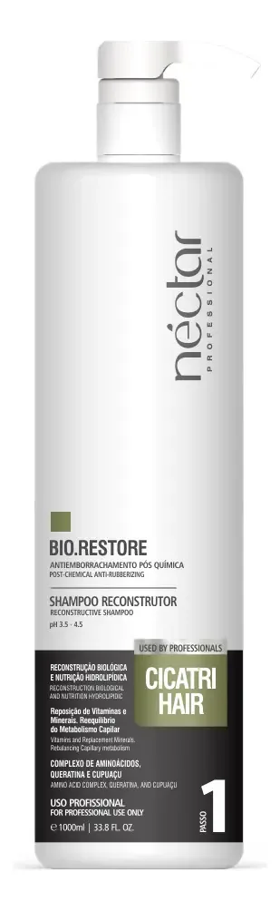 Néctar Professional Cicatri Hair Shampoo Anti-stress 1000ml