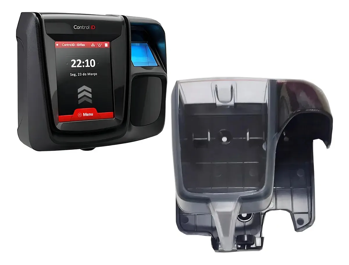 Controle de Acesso Control ID Idflex Lite Biometria Cartão Senha Preto