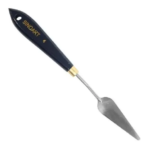 Espátula Metálica Para Pintura Artística Sinoart N°4