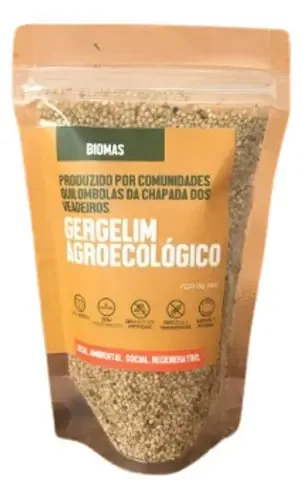 Gergelim Branco Agroecológico Bioporã 100g