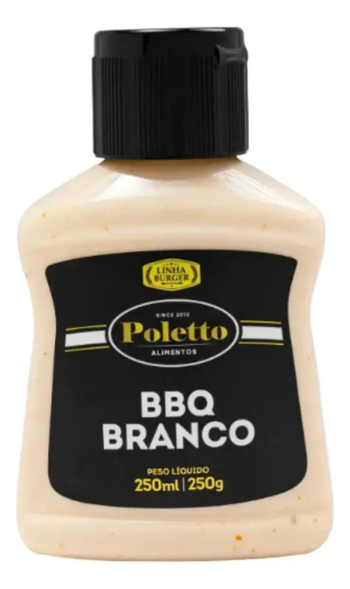 Maionese Poletto 250gr Bbq Branco