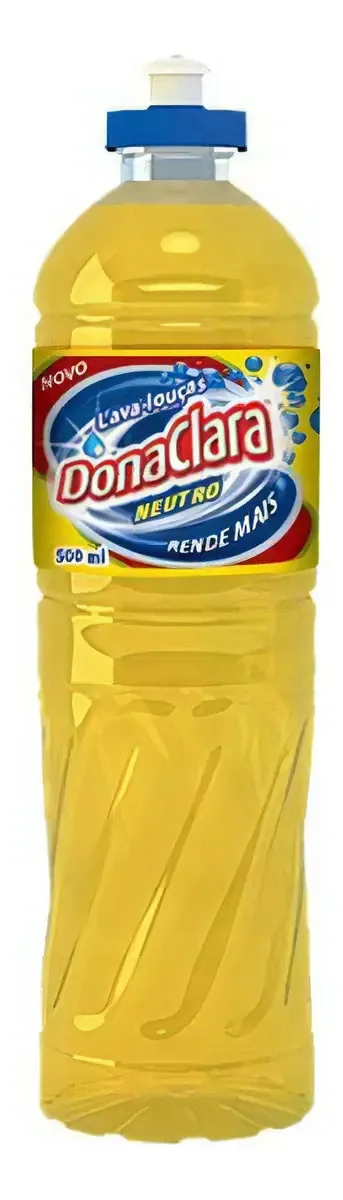 Lava Loucas Dona Clara 500ml Neutro