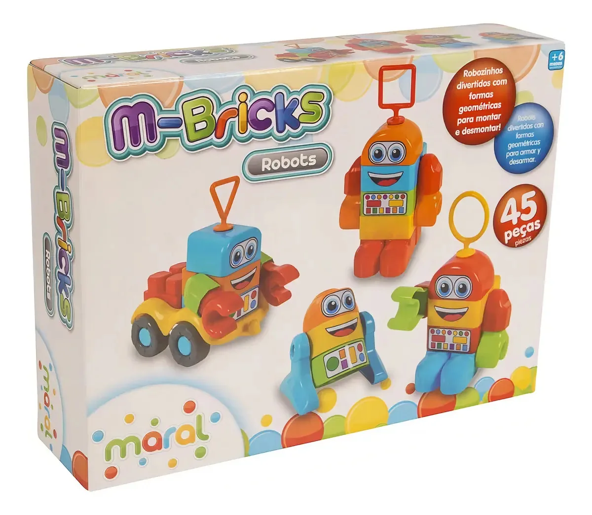 M Bricks Robots 45 Pcs Maral