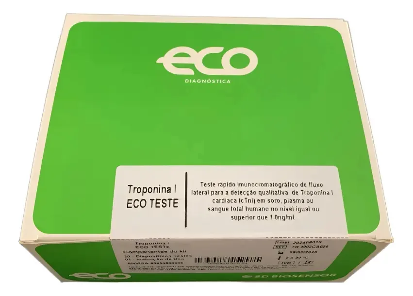 Troponina I Eco Teste Kit C/20
