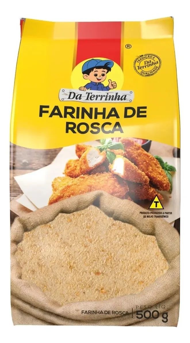 1212 Farinha De Rosca Da Terrinha 500 G Und