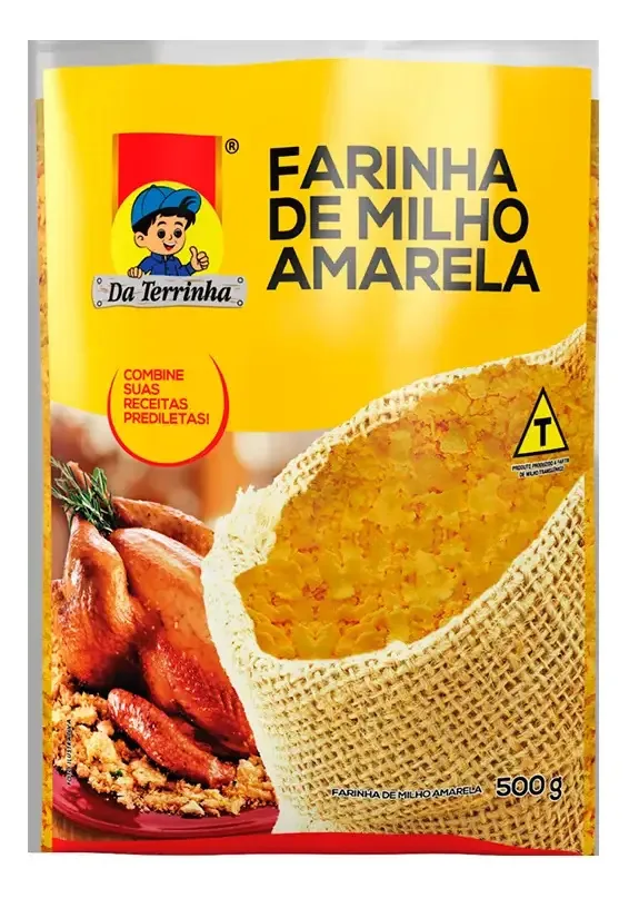 10063 Farinha De Milho Amarela Da Terrinha 500 G Und