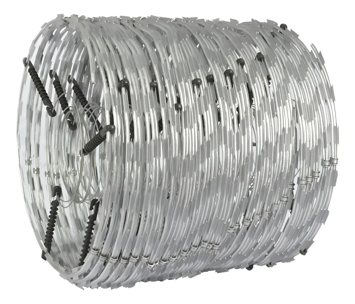 Concertina Dupla Eletrificada 45cm Para 10 Metros - Cod 35