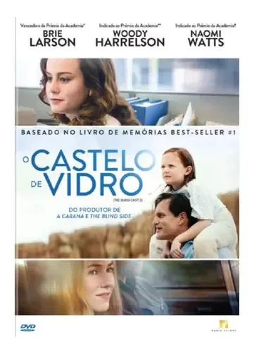 DVD O Castelo De Vidro Áudio Inglês Paris Filmes Drama 2017