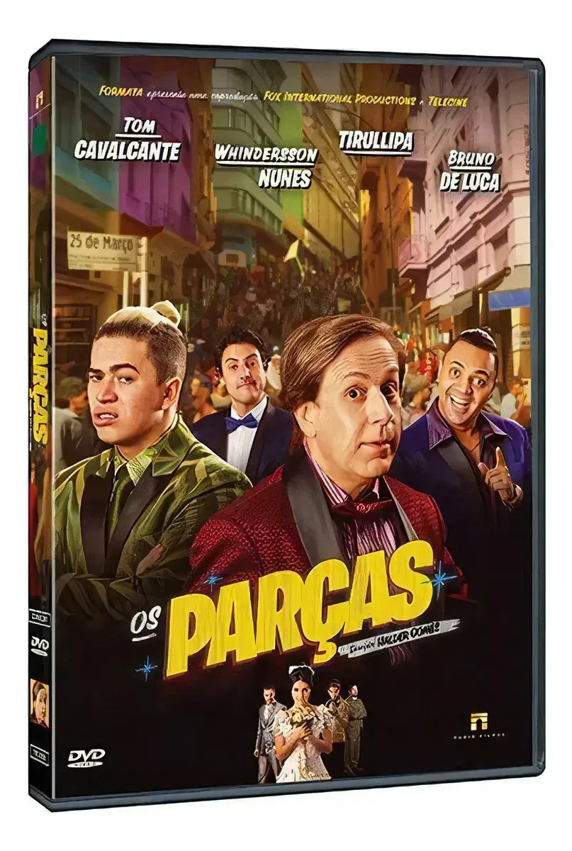 Dvd - Os Parças - Tom Cavalcante - Whindersson Nunes