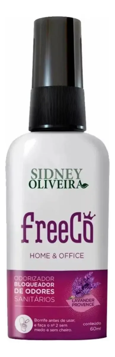 Freecô 60ml Bloqueador De Odores Sanitários Sidney Oliveira
