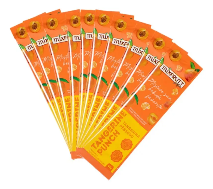 Fruta P/ Drinks Tangerina Pessego 450g Não É Xarope