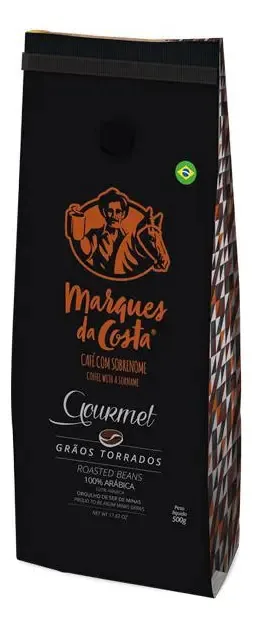 Café Marques Da Costa Gourmet Em Grãos - 500gr
