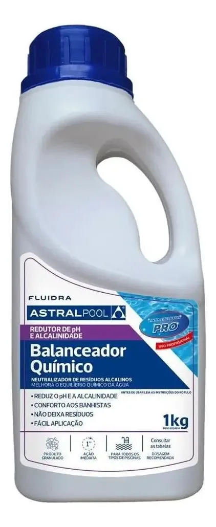 Redutor De Ph E Alcalinidade Granulado Astralpool 1kg X