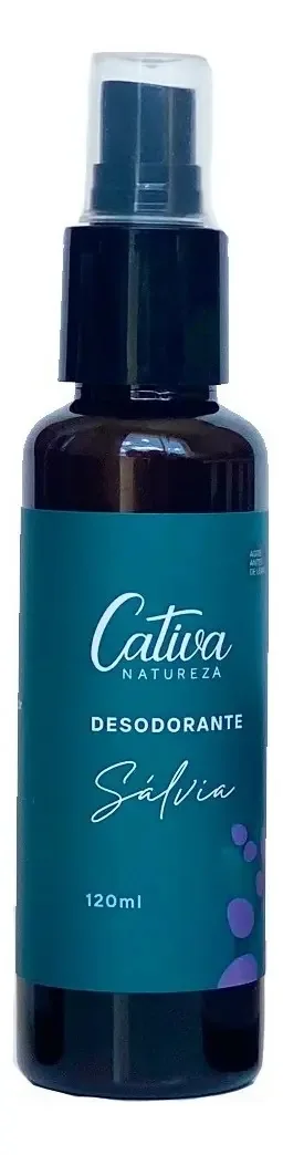 Desodorante Spray Cativa Natureza Sálvia 120ml