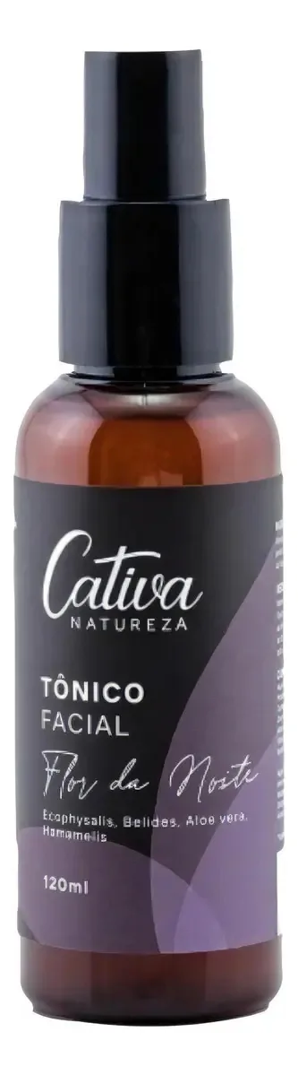 Cativa Tônico Facial Flor Da Noite 120ml