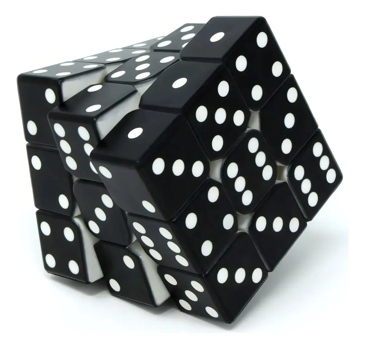 Cubo Mágico 3x3x3 Personalizado - Vinci Cube Dado Preto
