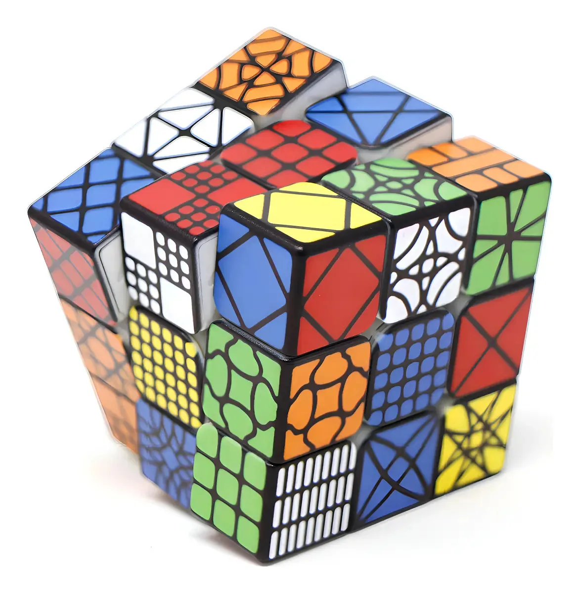 Cubo Mágico 3x3x3 Personalizado - Vinci Cube Cubo De Cubos Estrutura Colorido