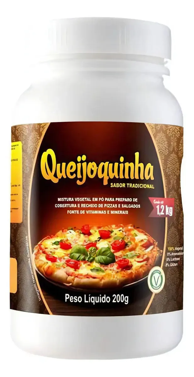 Queijoquinha Tradicional Mistura Pó Para Queijo Vegetal 300g
