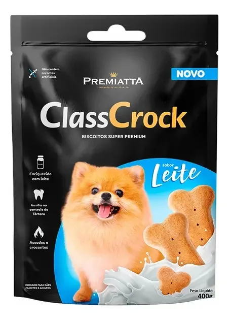 Biscoito Premiatta Classcrok Leite 400g