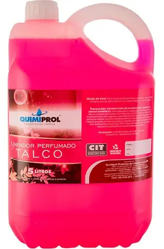 Limpador Perfumado Talco Para Deixar Sua Casa Perfumada