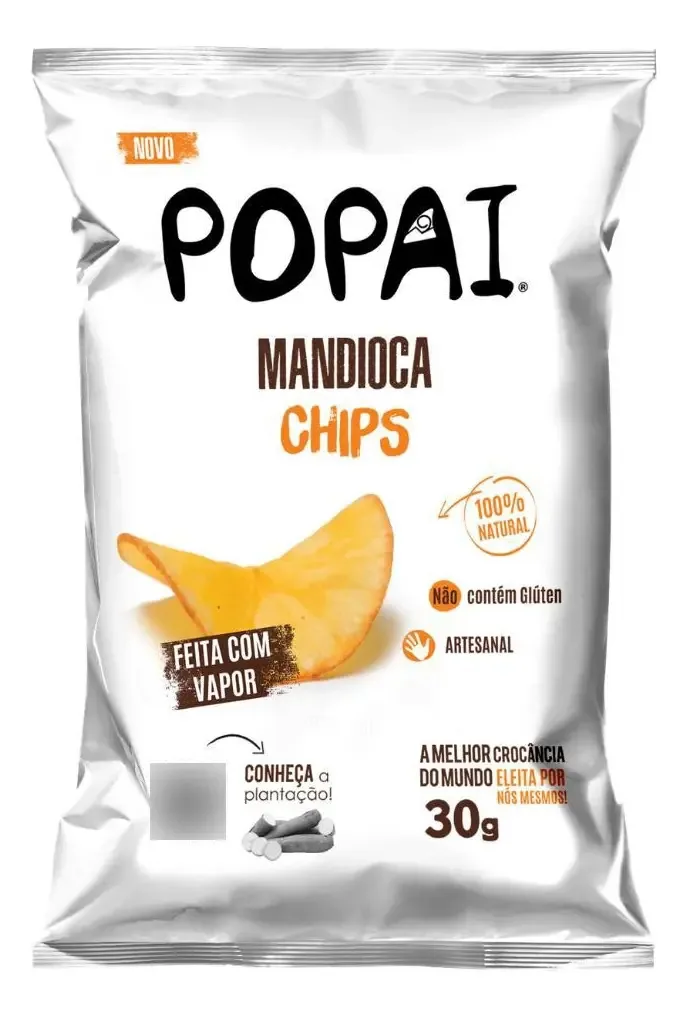 Chips De Mandioca Tradicional - Popai