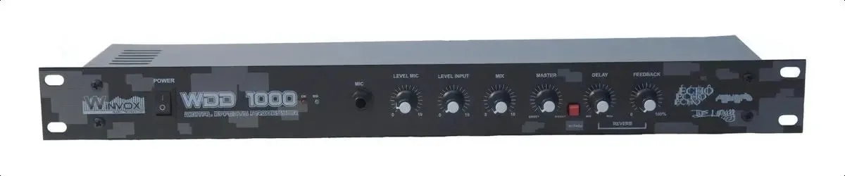 Mesa de Som Winvox WDD1000 Eco Delay Reverb 2 Canais
