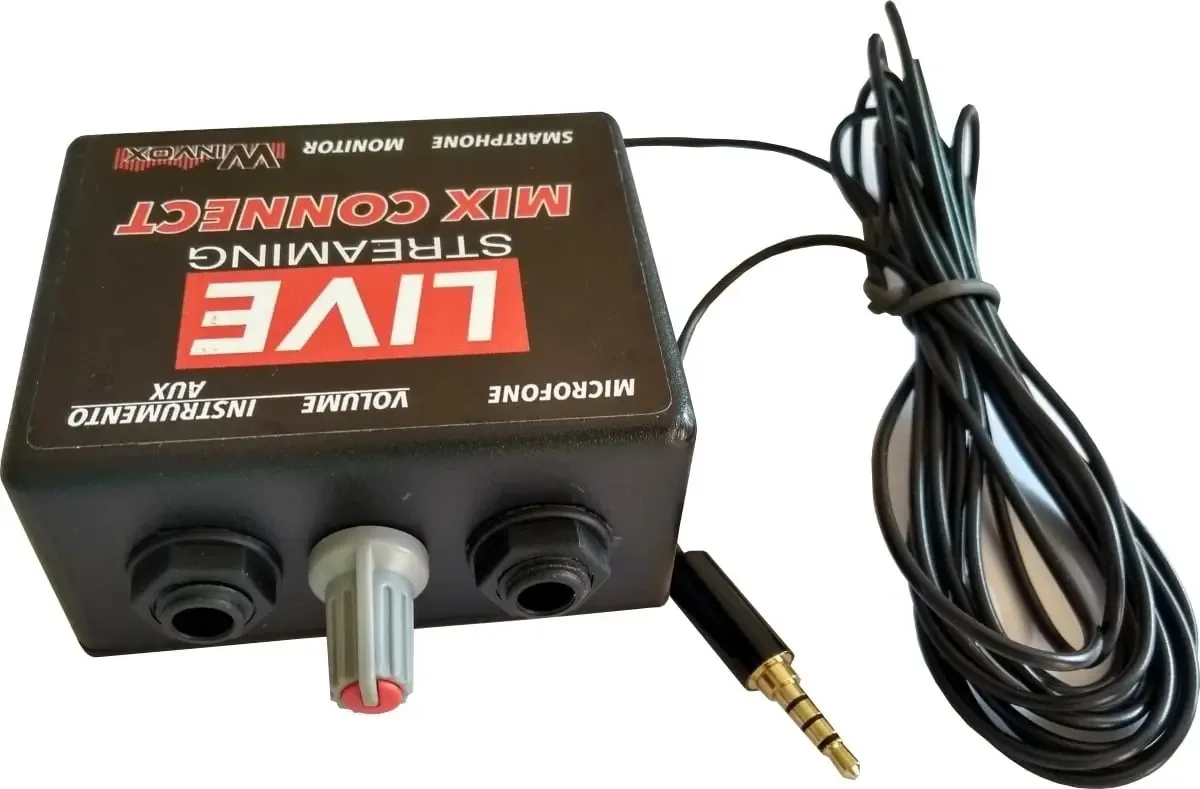 Interface de Áudio (Placa de Som) Para Live Connect Winvox