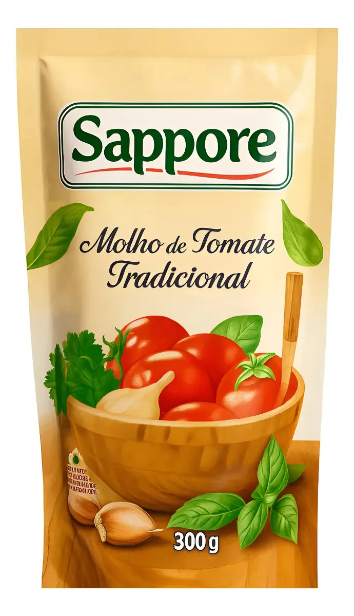 Molho Tomate Sappore 300g Trad