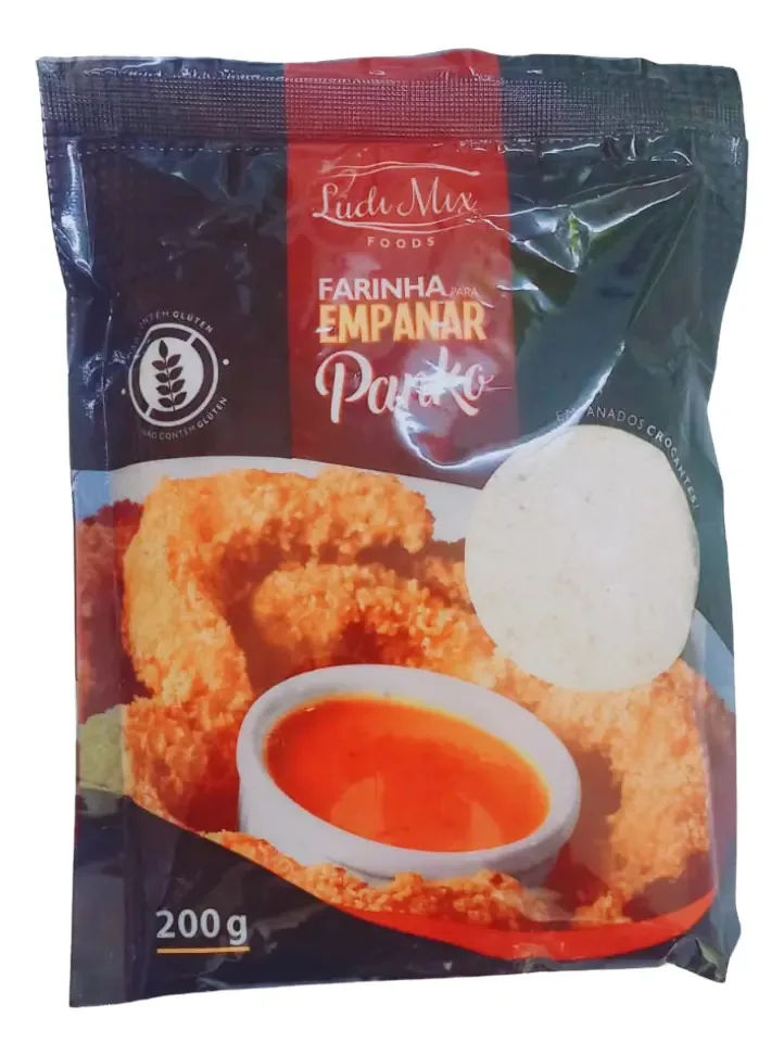 Farinha P/empanar Ludi Mix Panko 200g