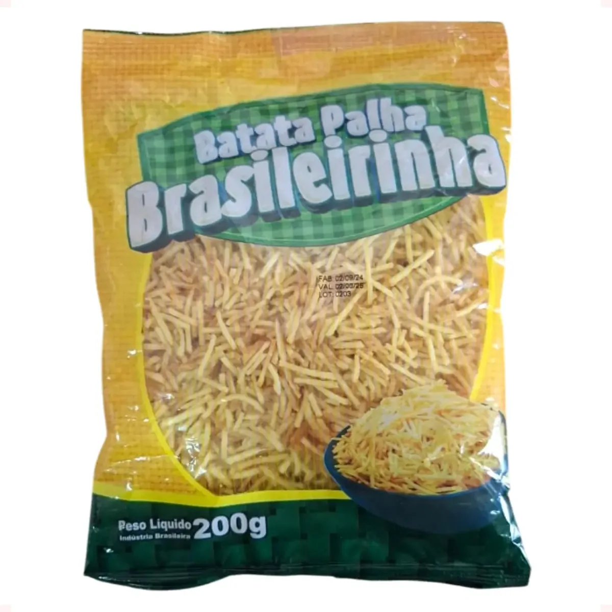Batata Palha 200g Crocante E Sequinha