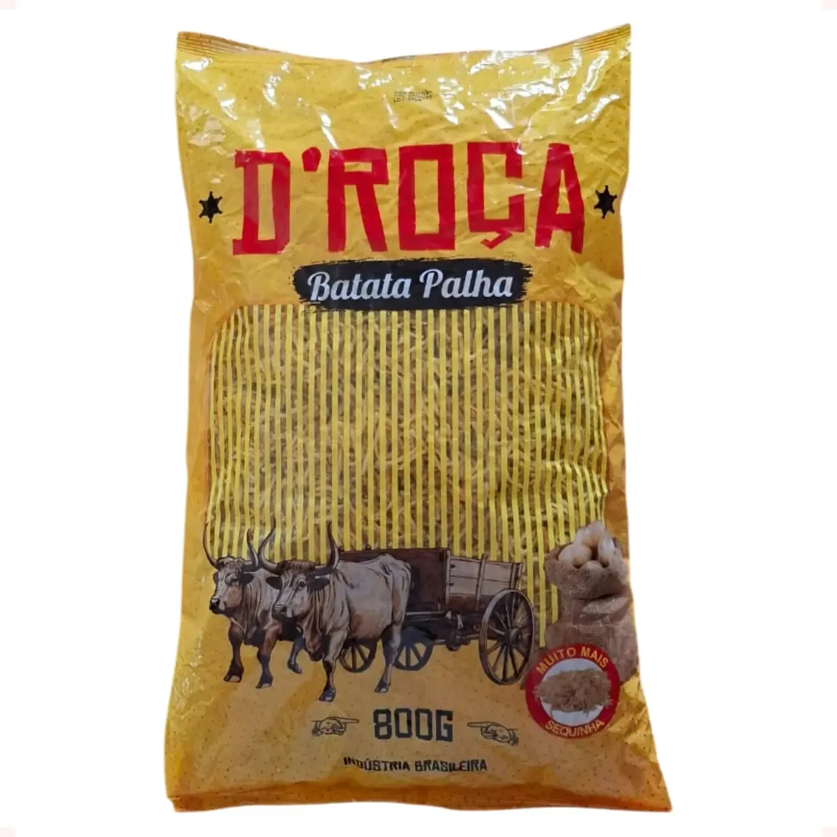 Batata Palha 800g Crocante E Sequinha