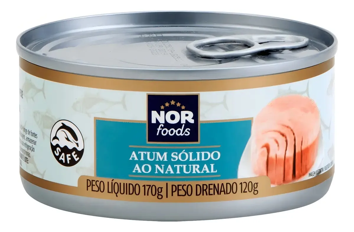 Nor Foods Inteiro Agua Em Lata
