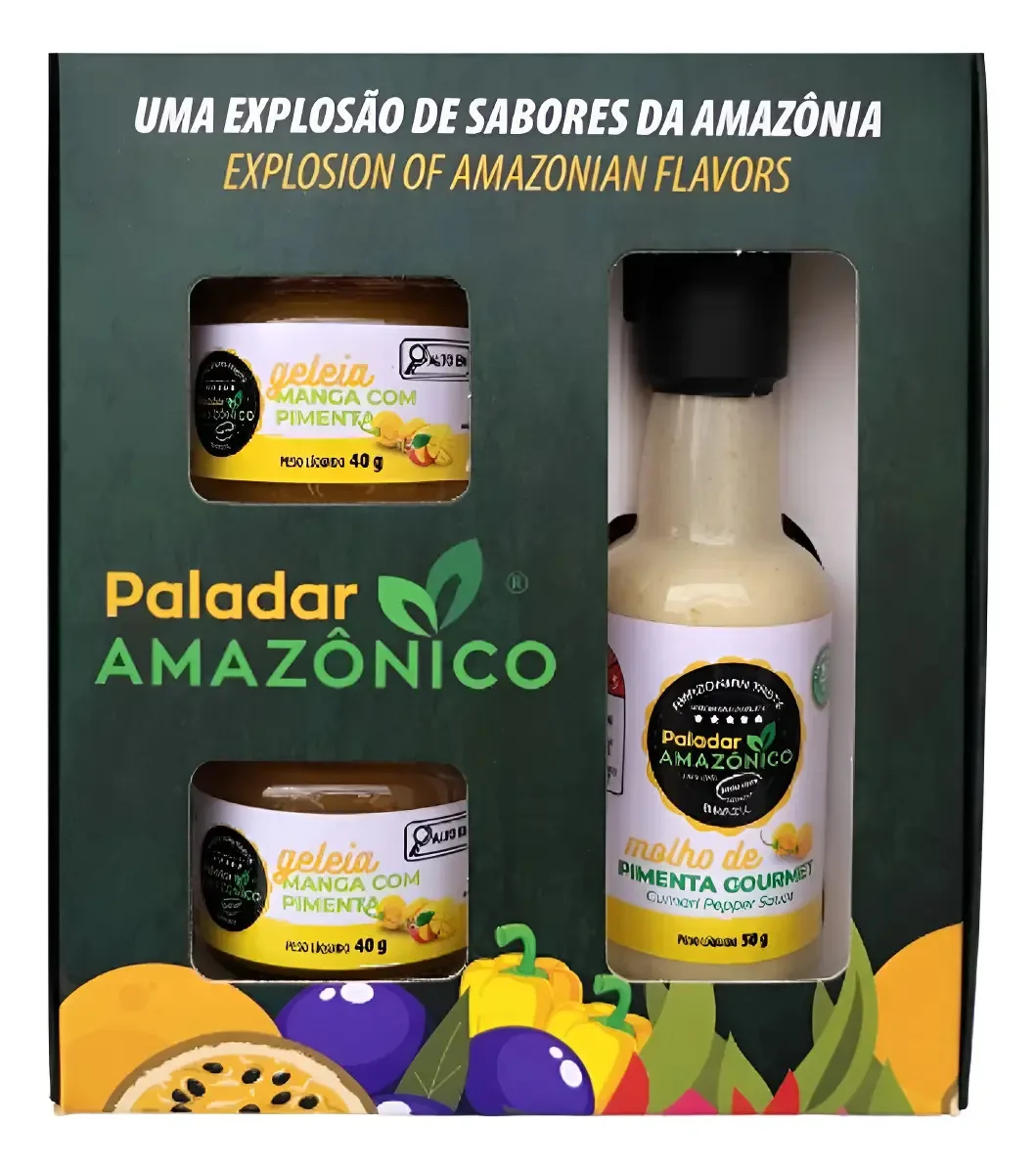 Kit Picante - Produtos Da Amazônia Geleias E Molho Picante