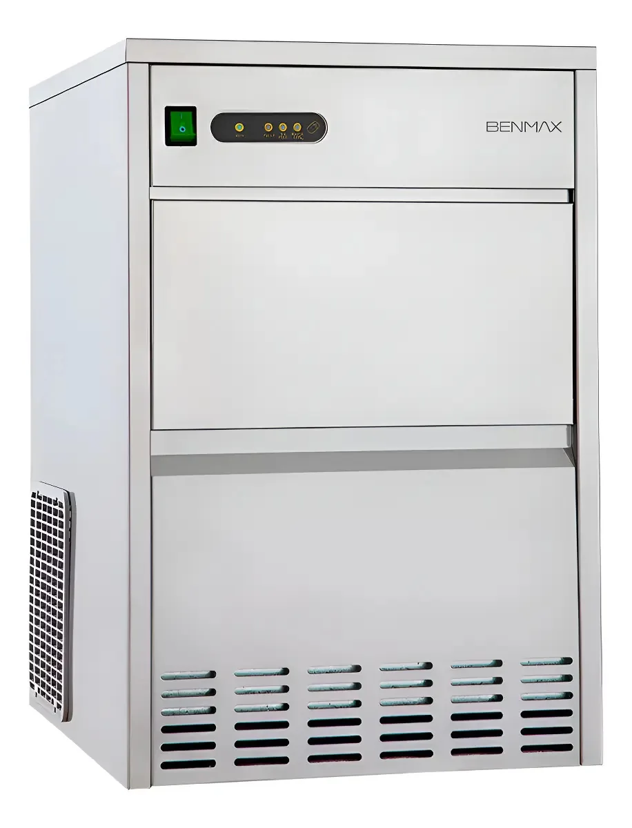 Máquina de Gelo Benmax Super Ice 26kg Benmax prateado