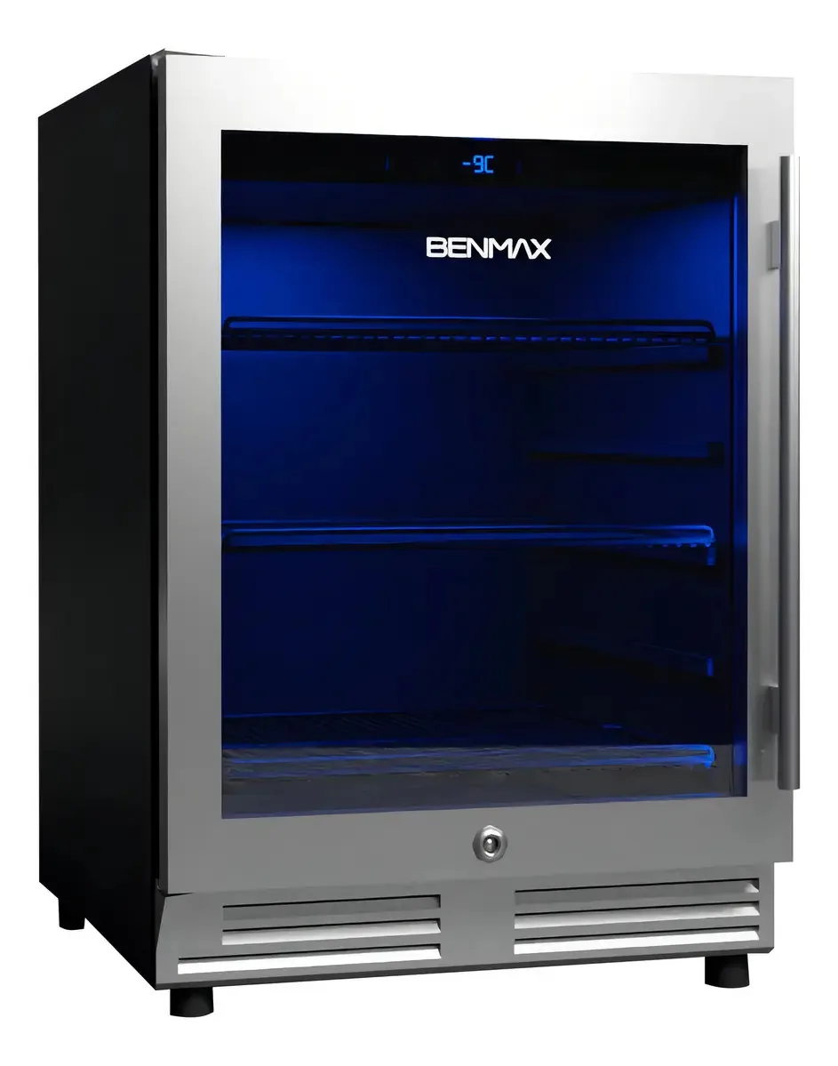 Cervejeira Inox Compressor Benmax 135 Litros Bec135 Lr