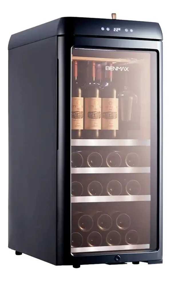 Adega Benmax BAC30 Climatizada 30 Garrafas Preto