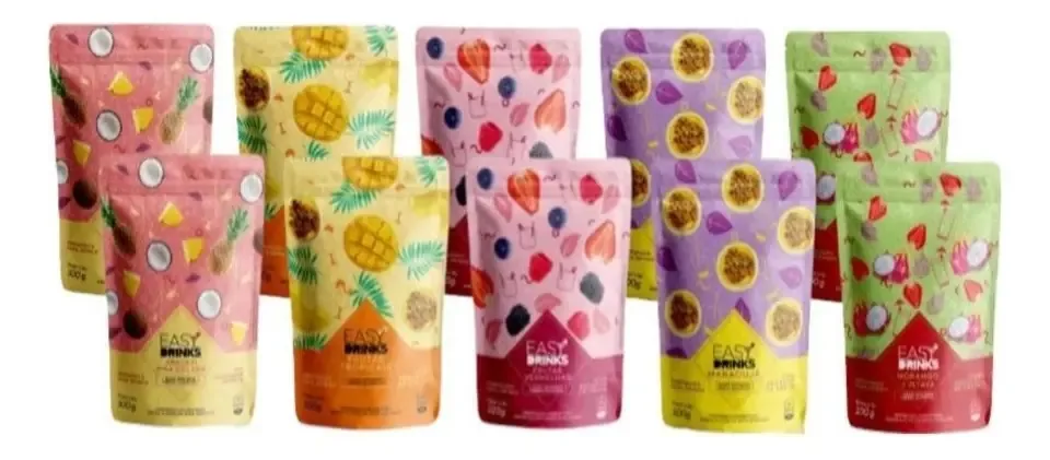 Monodose Preparado P/ Drinks Bebidas Frutas Gin Caipirinha