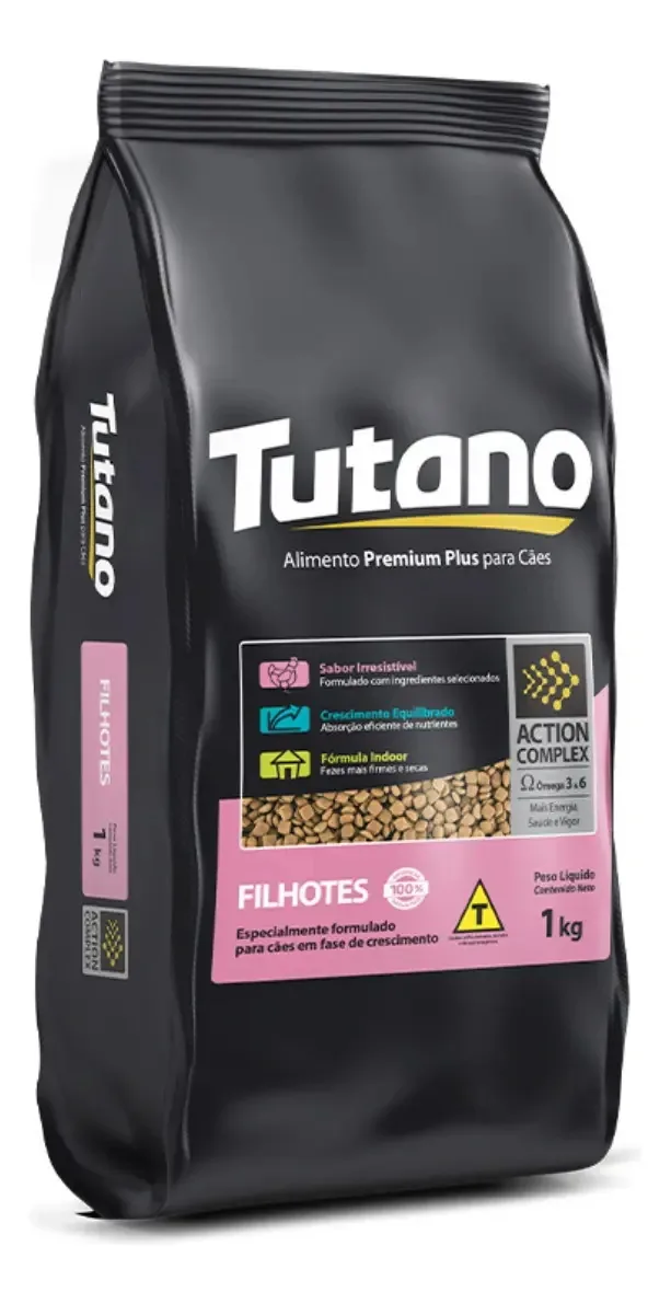 Racao Tutano Filhotes 1kg