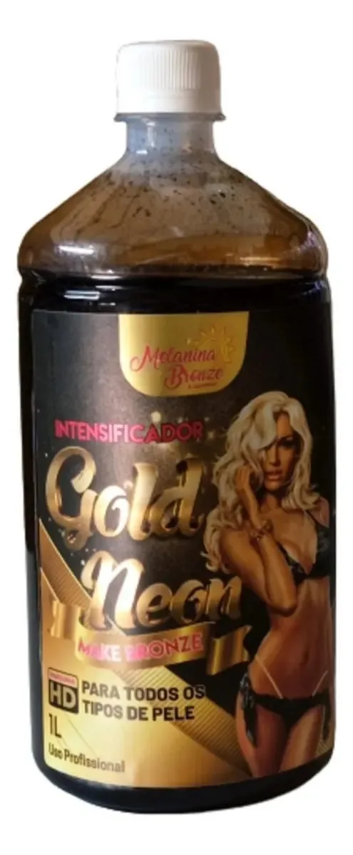 Autobronzeador Gold Neon Os Tipos De Pele 1l