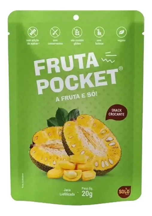 Snack Solo Fruta Pocket 20g Jaca