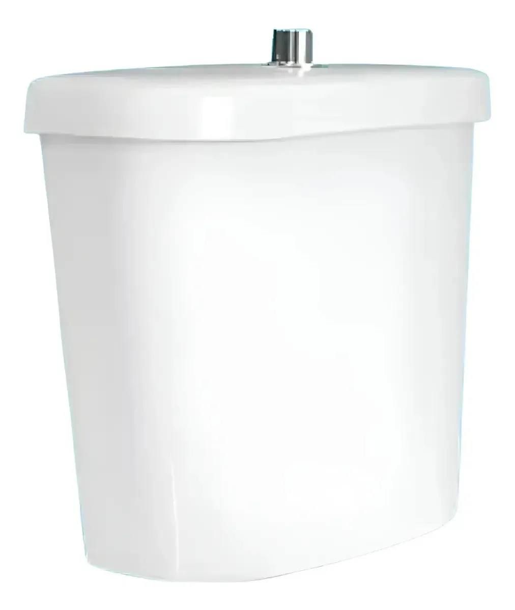 Caixa Acoplada Acessibilidade Branco Onix Branco