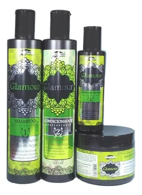 Kit Escova De Açúcar E Argan - Alquimia