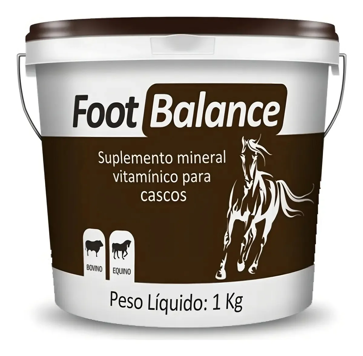Suplemento Vitaminas Minerais Equinos E Bovinos Univittá Foot Balance 1kg