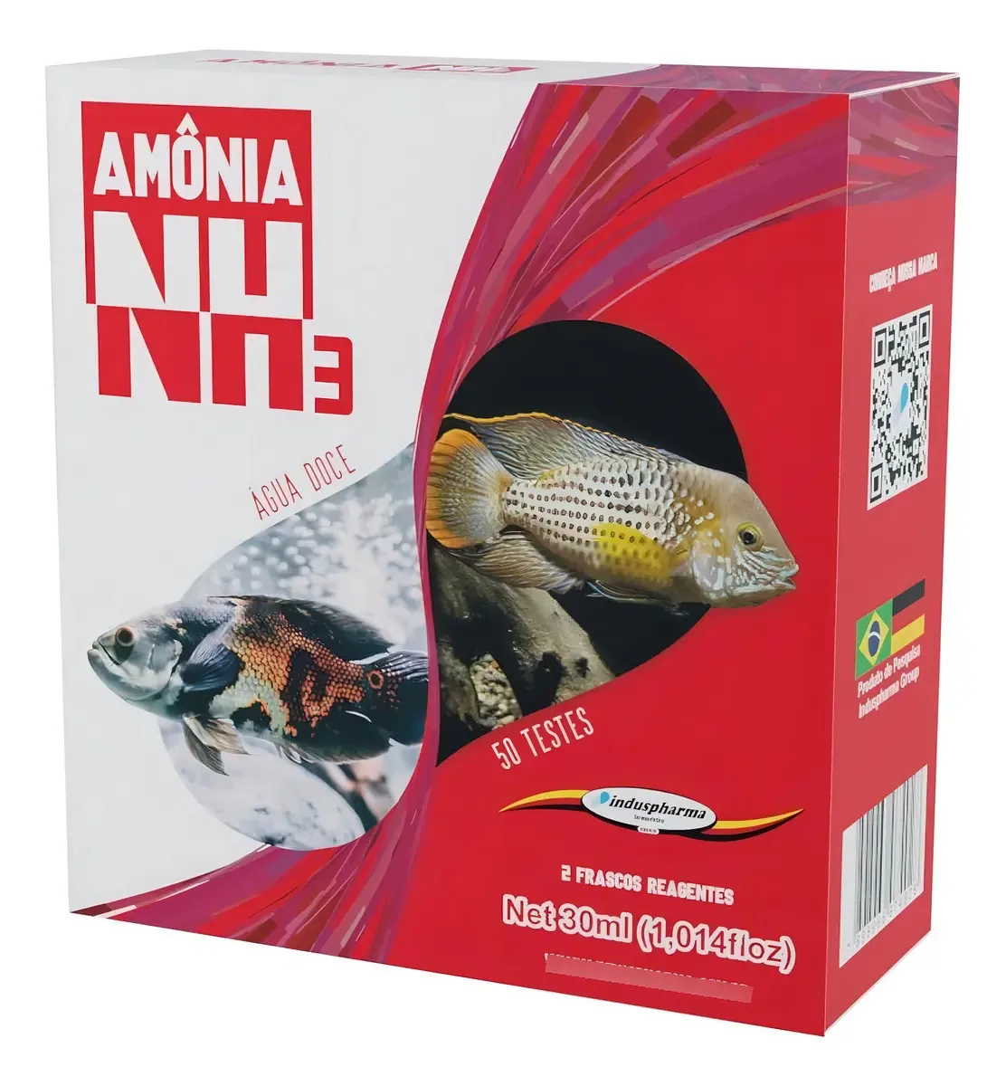 Teste De Amonia Solution 20ml Induspharma