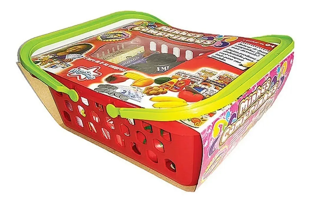 Brinquedo Supermercado Big Star Minhas Comprinhas com 26 Peças