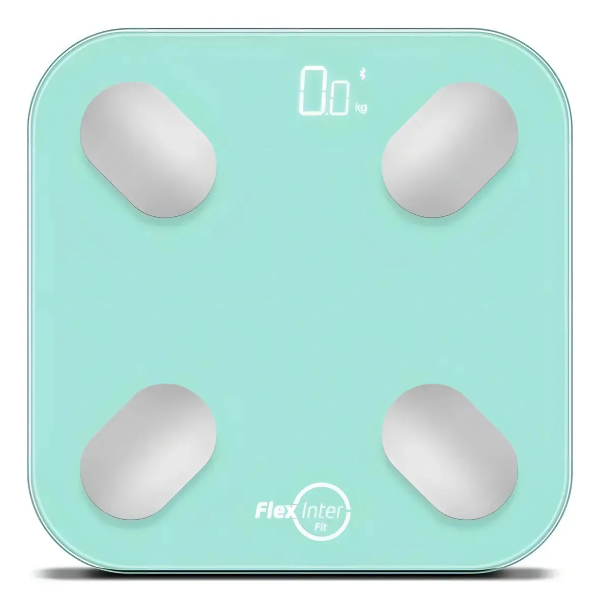 Balanca digital smart corporal bioimpedancia app verde FlexInter