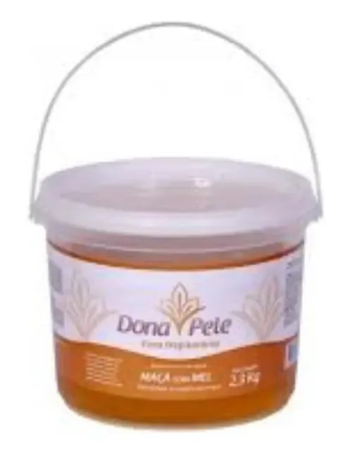 Dona Pele Cera Depilatória Hidrosolúvel Mel 2,3kg