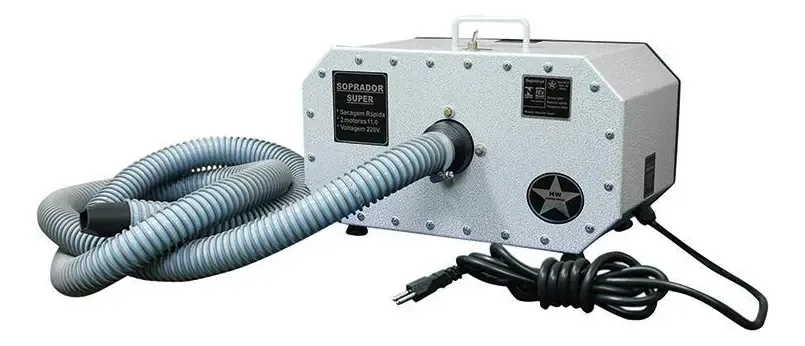 Soprador Hard Wind 2400W Mangueira 38mm Alça Resistente