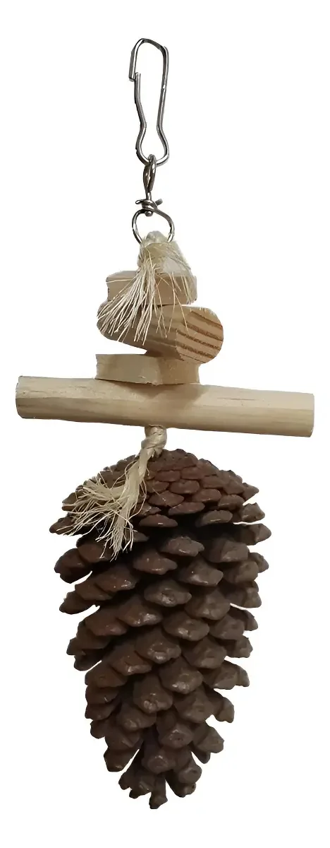 Brinquedo Para Aves Pinha Pinus